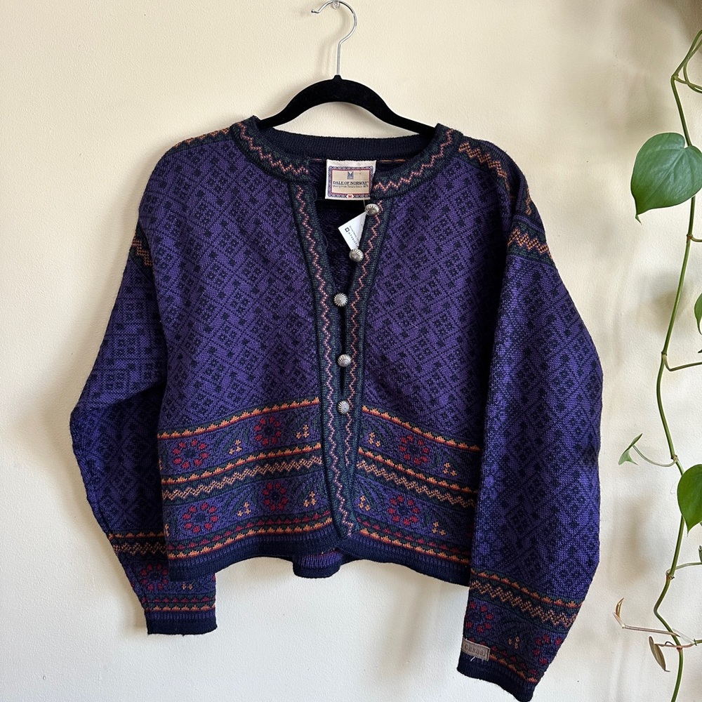 Dale of Norway vintage cardigan medium